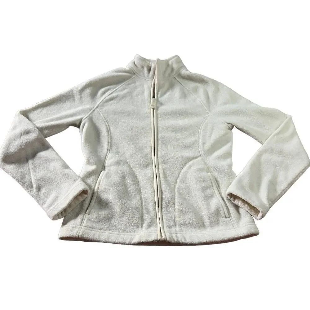 Merona cream fleece Woman jacket XS